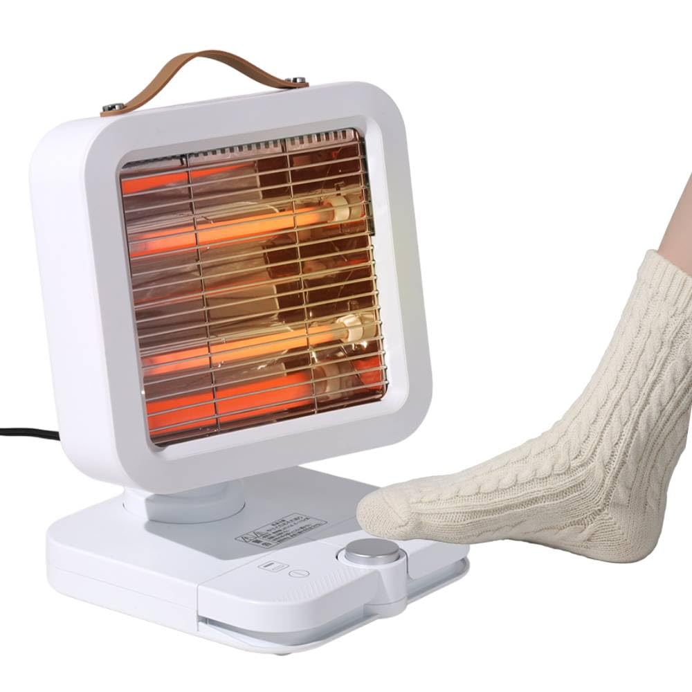 Amazon | seathestars 2秒速暖 赤外線 ハロゲンヒーター 足元 小型